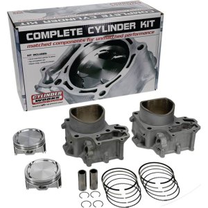 Kawasaki Teryx 4 Standard Bore Cylinder Kit - Cylinder Works - Nickel Silicon Carbide (NSC) Electroplate Bore - `12-`13